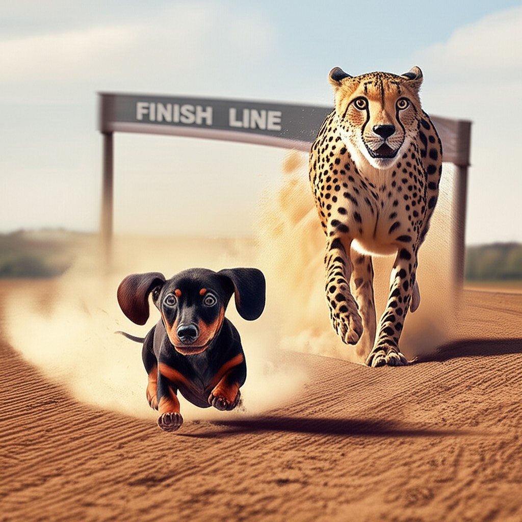 Faster Than a Cheetah